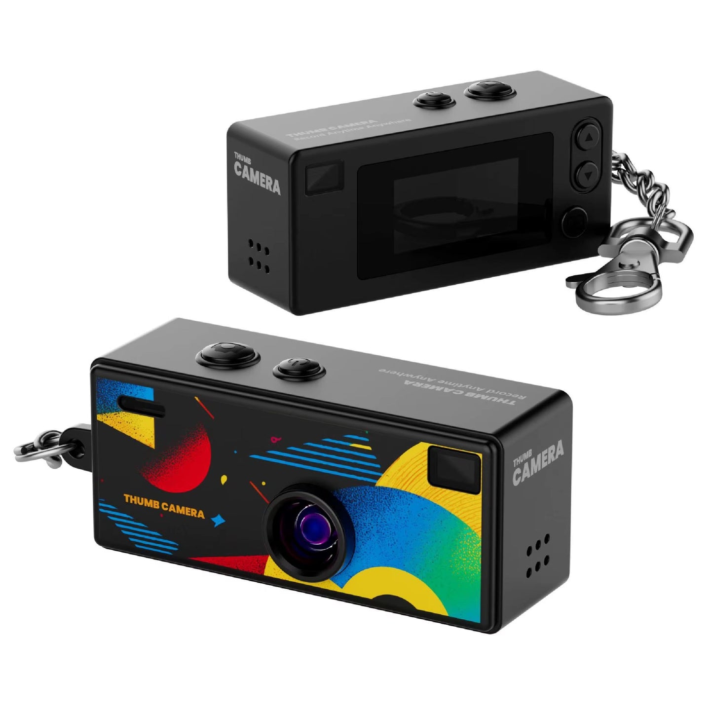 Retro 1984 Thumb Camera Mini Keychain
